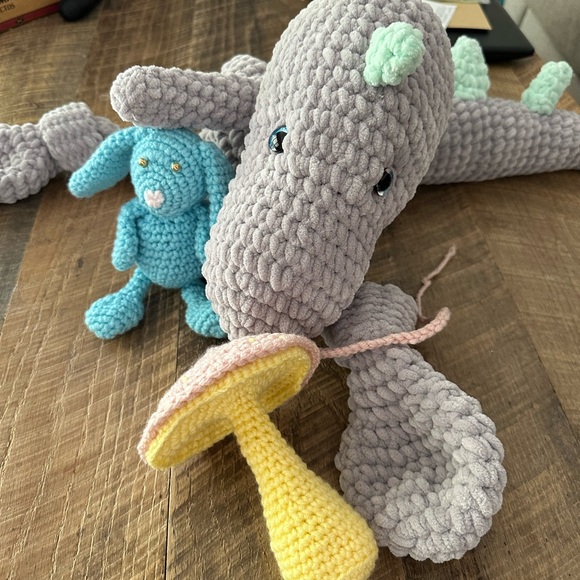 Soft Cuddly Added Stone Crystals for Deep Sleep Calming & Comfort! Custom order! - Picture 7 of 7